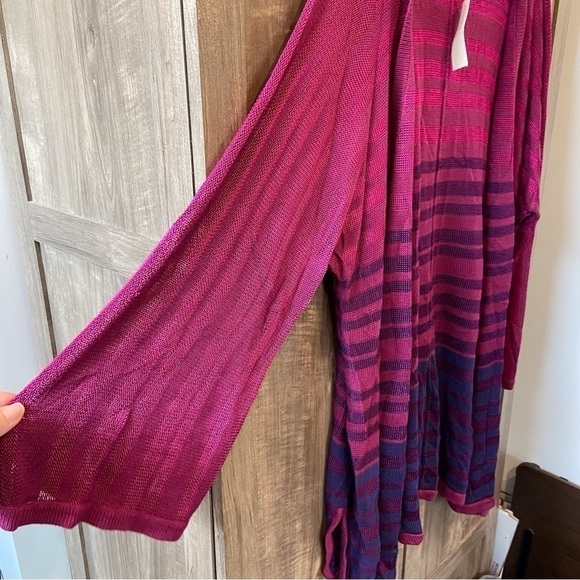 NWT Coldwater Creek 1X Rayon Open Cardigan Long lines - Picture 6 of 10